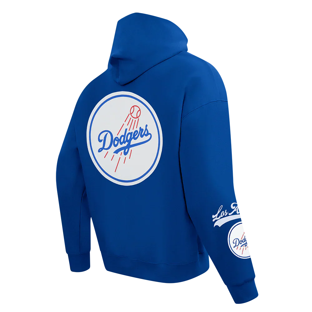 Pro Standard Dodgers Living Large Hoodie - Dark Blue Denim Exchange