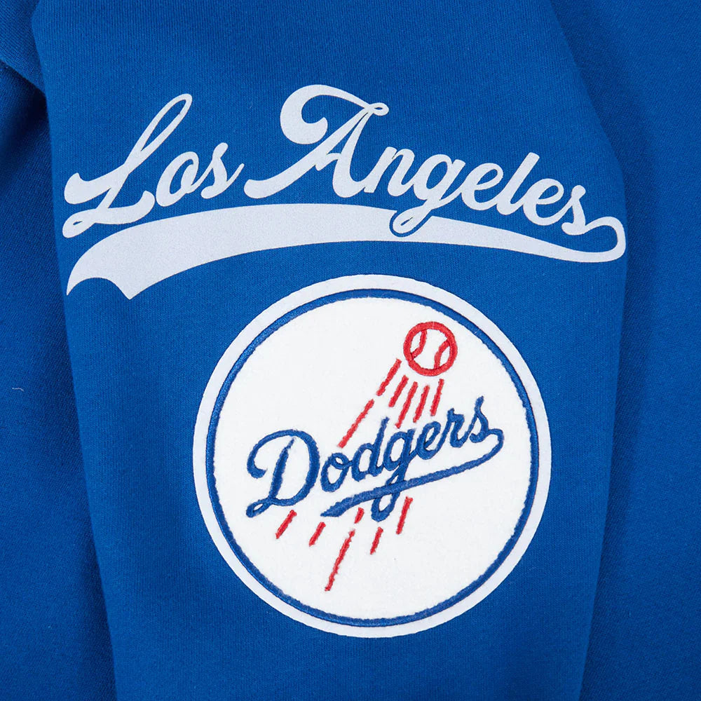 Pro Standard Dodgers Living Large Hoodie - Dark Blue Denim Exchange