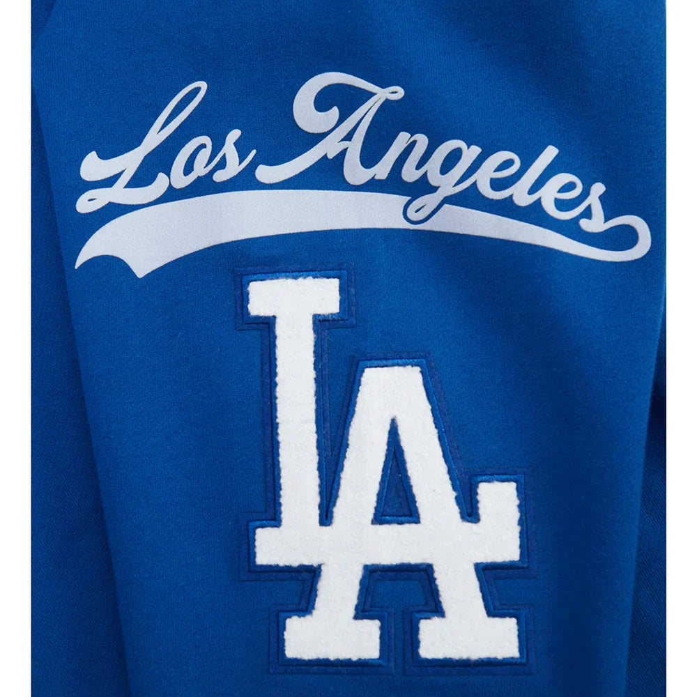 Pro Standard Dodgers Living Large Hoodie - Dark Blue Denim Exchange