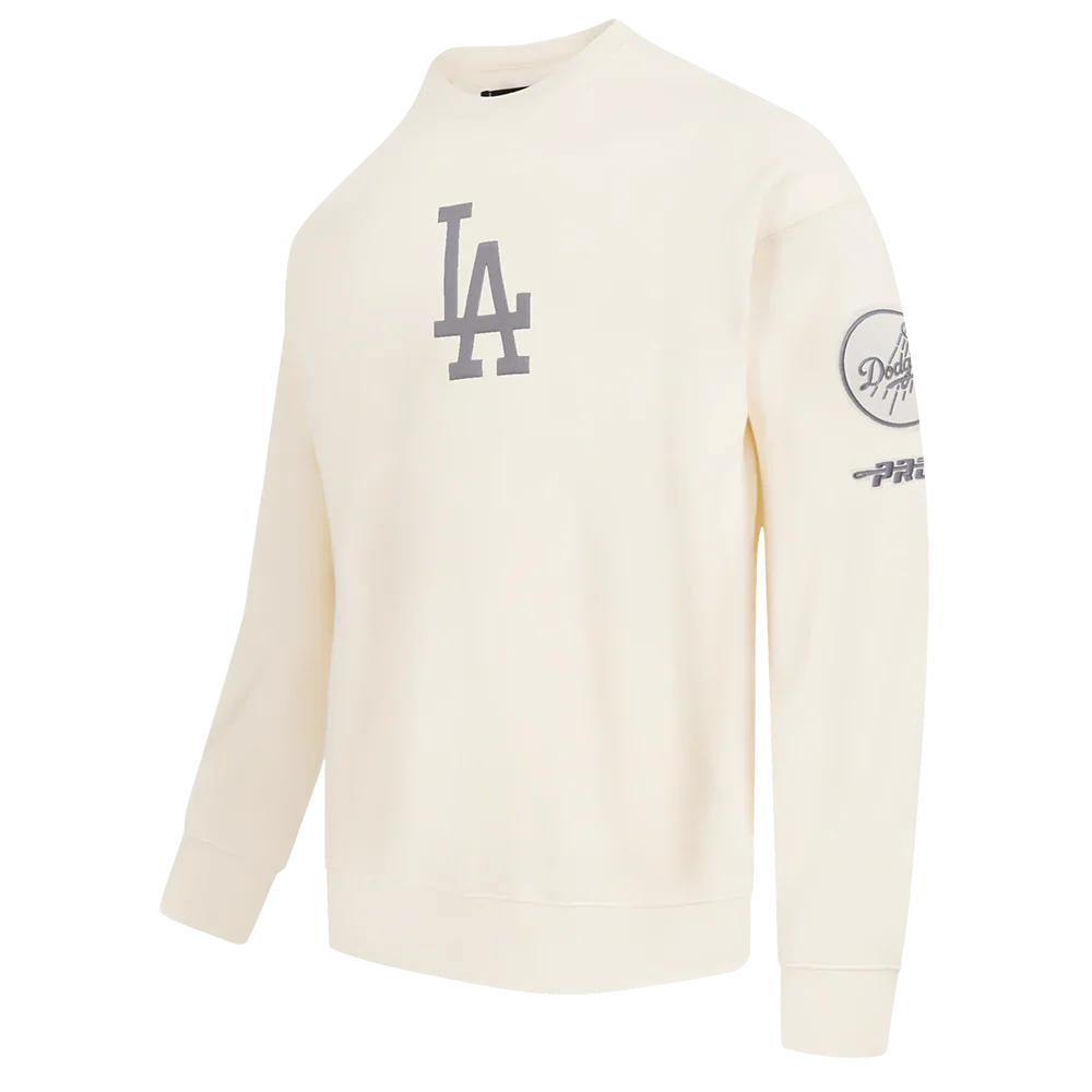 Pro Standard La Dodgers Street Team Long Sleeve - Eggshell Denim Exchange