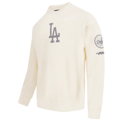 Pro Standard La Dodgers Street Team Long Sleeve - Eggshell Denim Exchange
