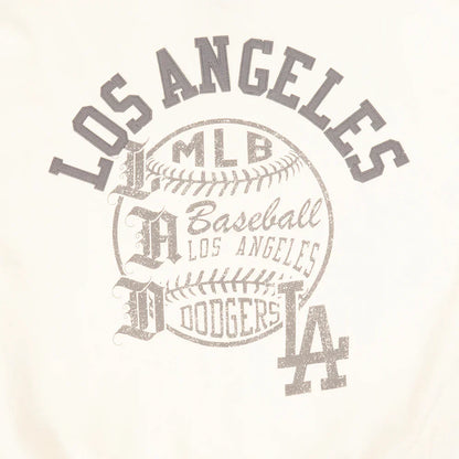 Pro Standard La Dodgers Street Team Long Sleeve - Eggshell Denim Exchange