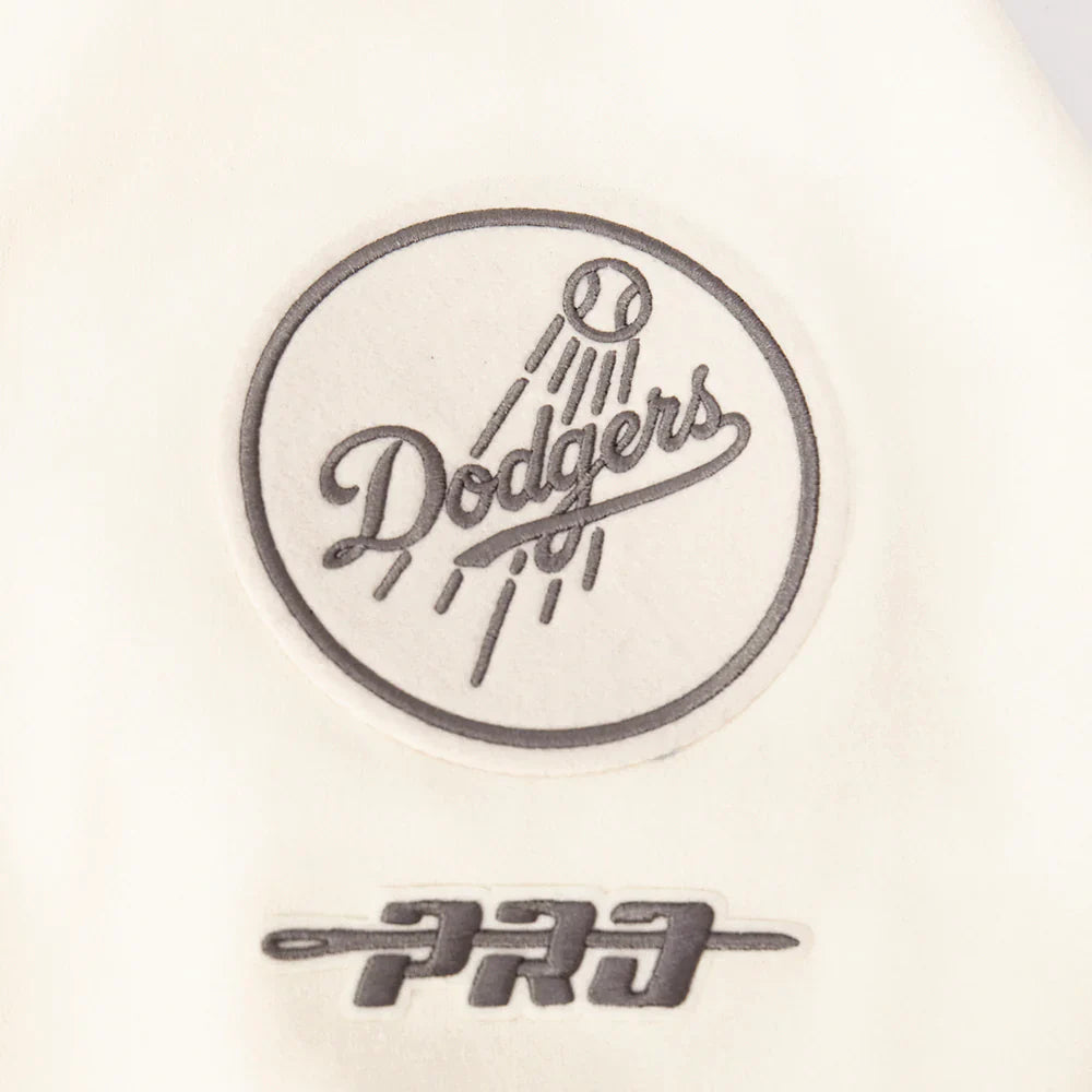 Pro Standard La Dodgers Street Team Long Sleeve - Eggshell Denim Exchange