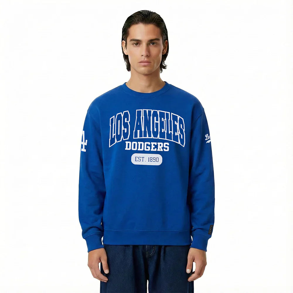 Pro Standard La Dodgers City Arch Crewneck - Dark Blue Denim Exchange