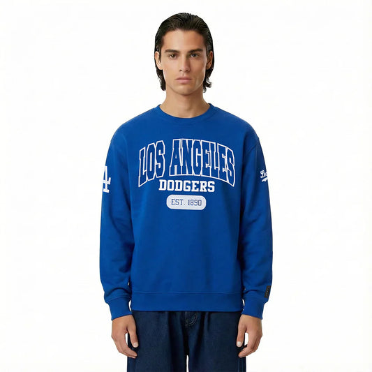 Pro Standard La Dodgers City Arch Crewneck - Dark Blue Denim Exchange