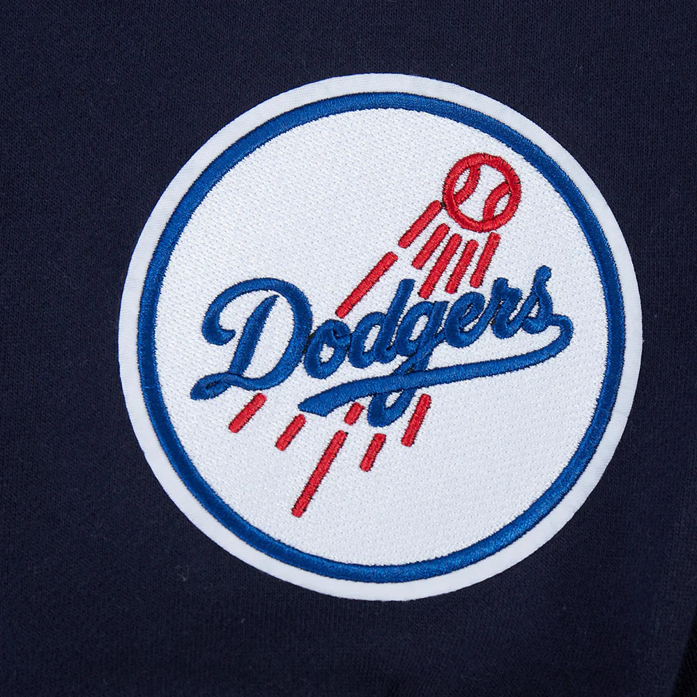 Pro Standard LA Dodgers Wingspan Drop Shoulder Crewneck - Midnight Navy Denim Exchange