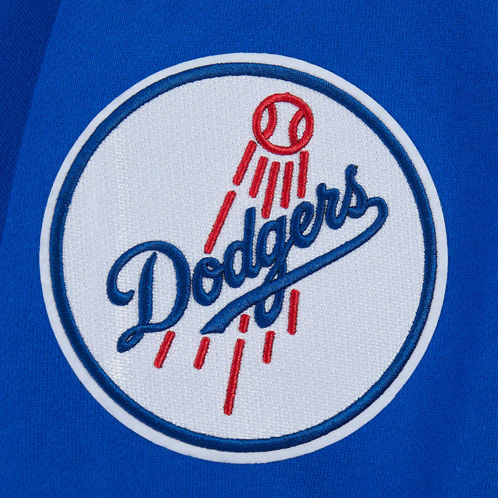 Pro Standard LA Dodgers Wingspan Drop Shoulder Crewneck - Royal Blue Denim Exchange