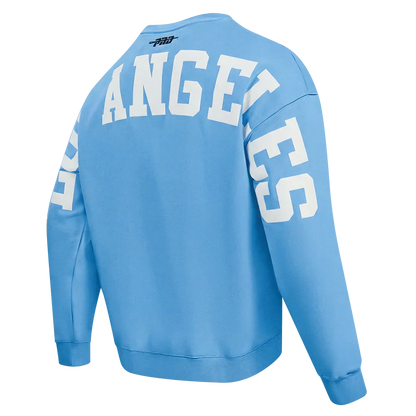 Pro Standard LA Dodgers Wingspan Drop Shoulder Crewneck - University Blue Denim Exchange