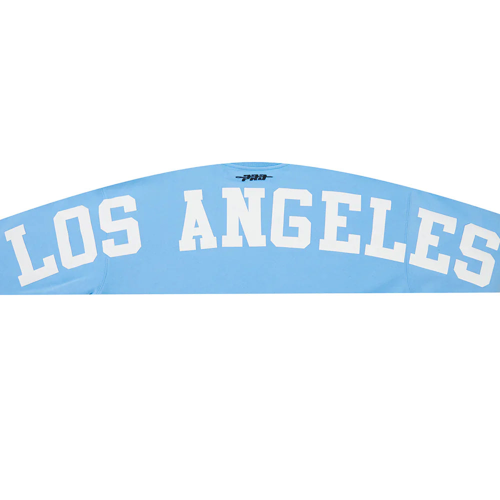 Pro Standard LA Dodgers Wingspan Drop Shoulder Crewneck - University Blue Denim Exchange