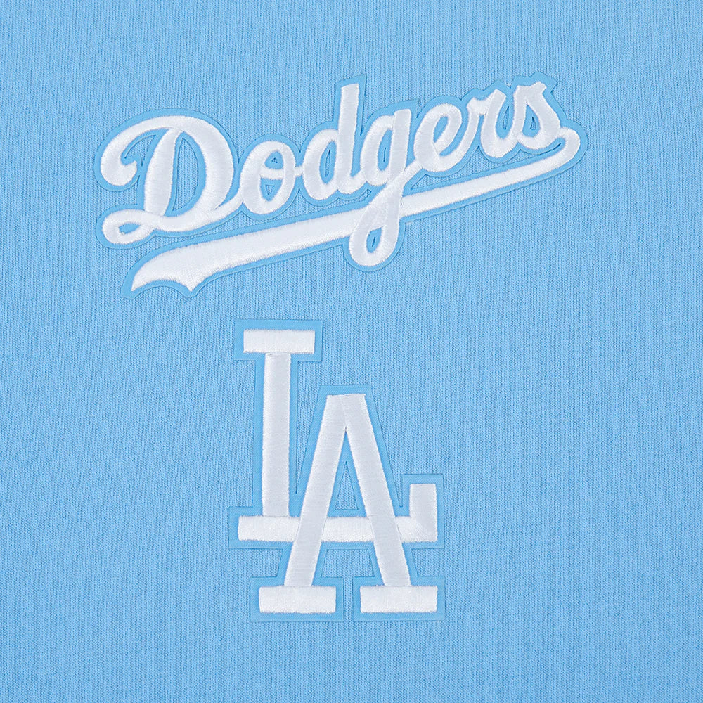 Pro Standard LA Dodgers Wingspan Drop Shoulder Crewneck - University Blue Denim Exchange