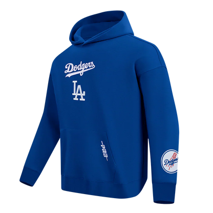 Pro Standard La Dodgers Wingspan Drop Shoulder Hoodie - Dark Blue Denim Exchange