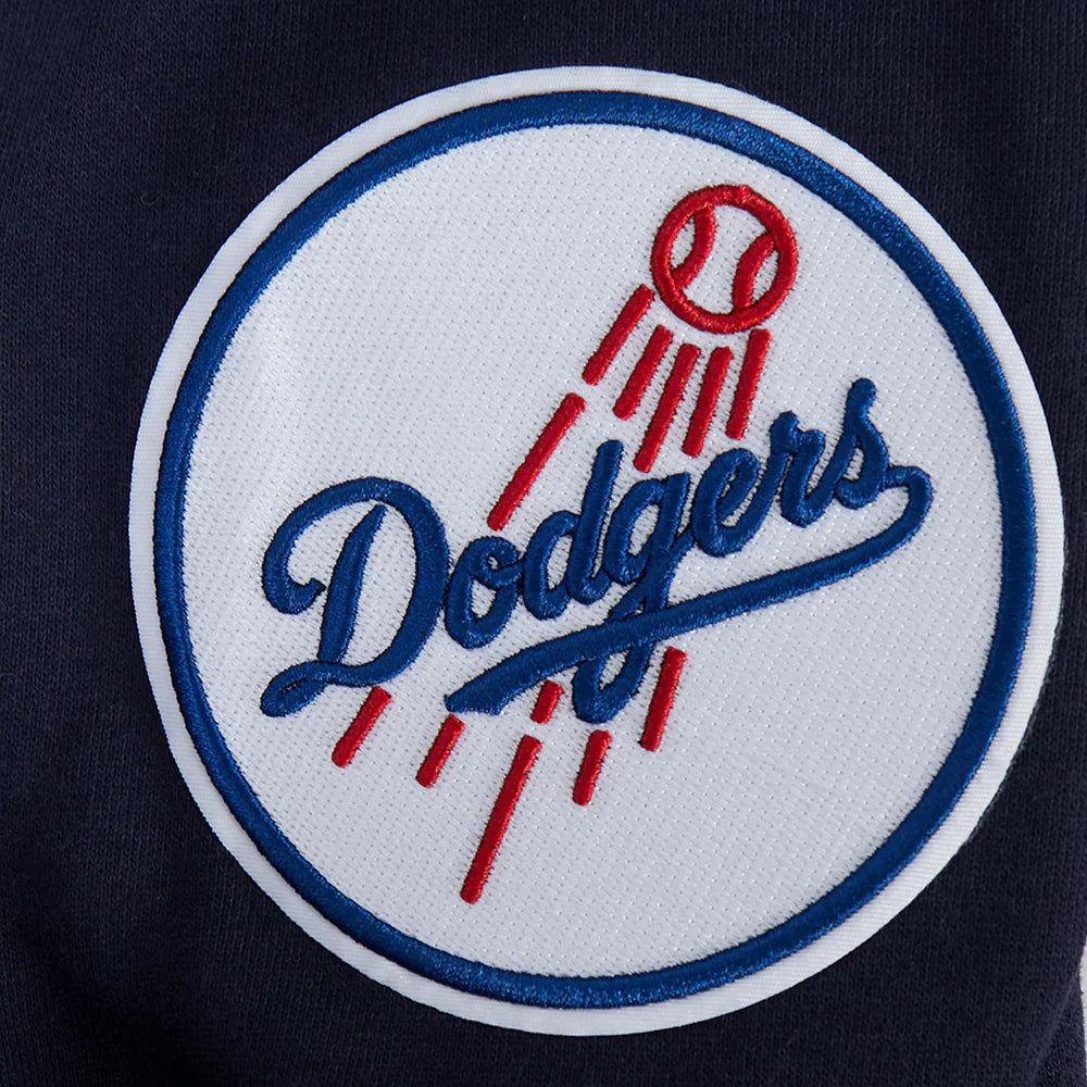 Pro Standard La Dodgers Wingspan Drop Shoulder Hoodie - Midnight Navy Denim Exchange
