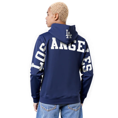 Pro Standard La Dodgers Wingspan Drop Shoulder Hoodie - Midnight Navy Denim Exchange