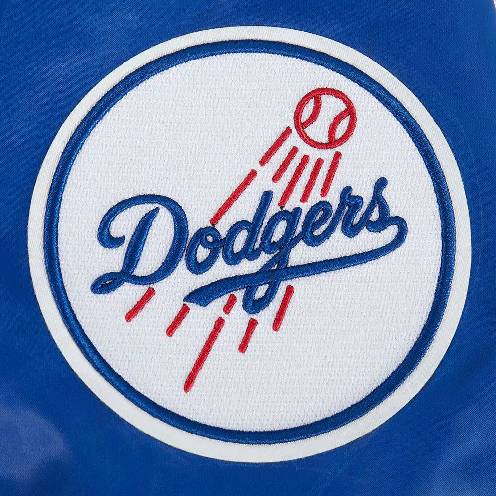 Pro Standard LA Dodgers World Series Satin Jacket - Royal Denim Exchange