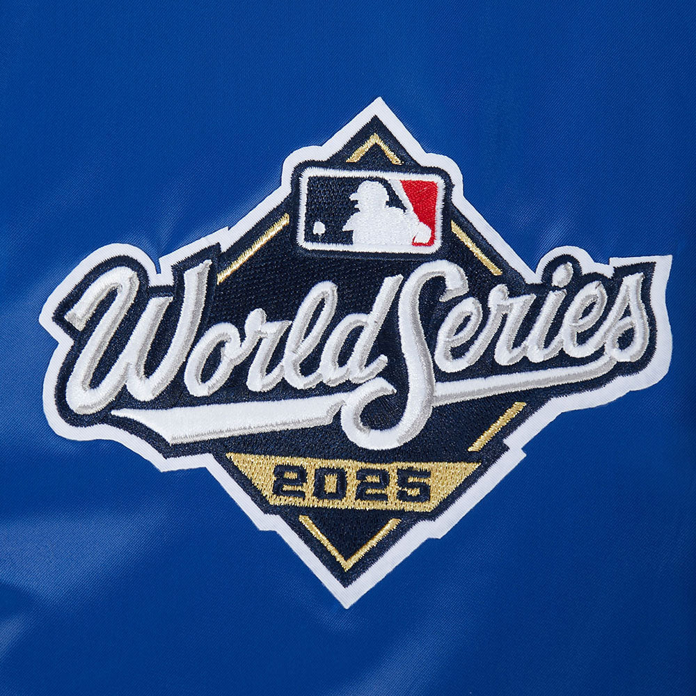Pro Standard LA Dodgers World Series Satin Jacket - Royal Denim Exchange