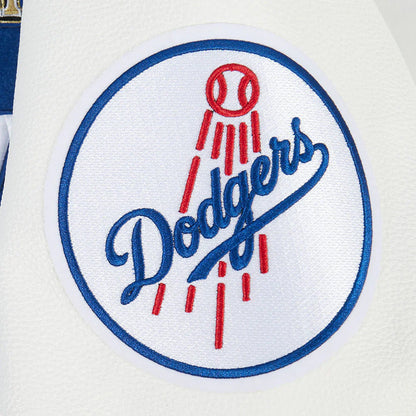 Pro Standard LA Dodgers World Series Wool Varsity Jacket - Royal Blue Denim Exchange