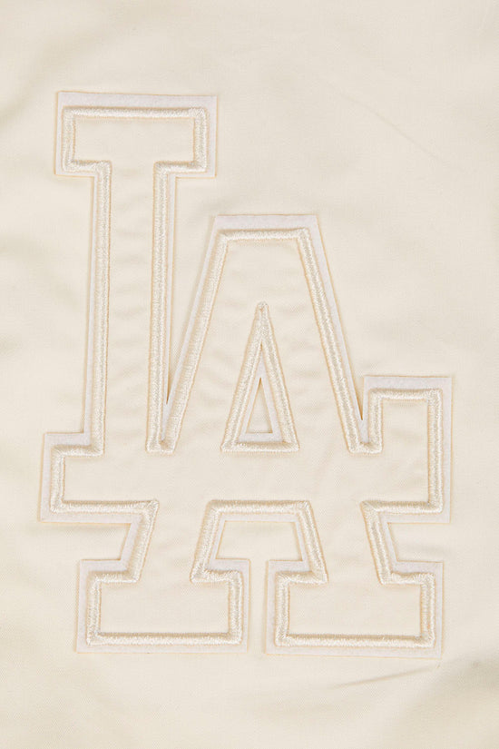 Pro Standard Los Angeles Dodgers Neutral Twill Jacket - Eggshell Denim Exchange