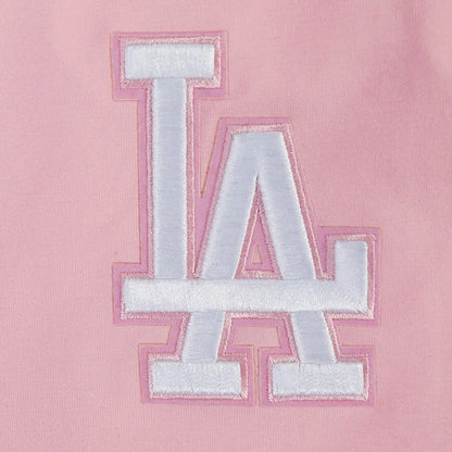 Pro Standard Womens LA Dodgers Wingspan Boxy Tee  - Pink Denim Exchange