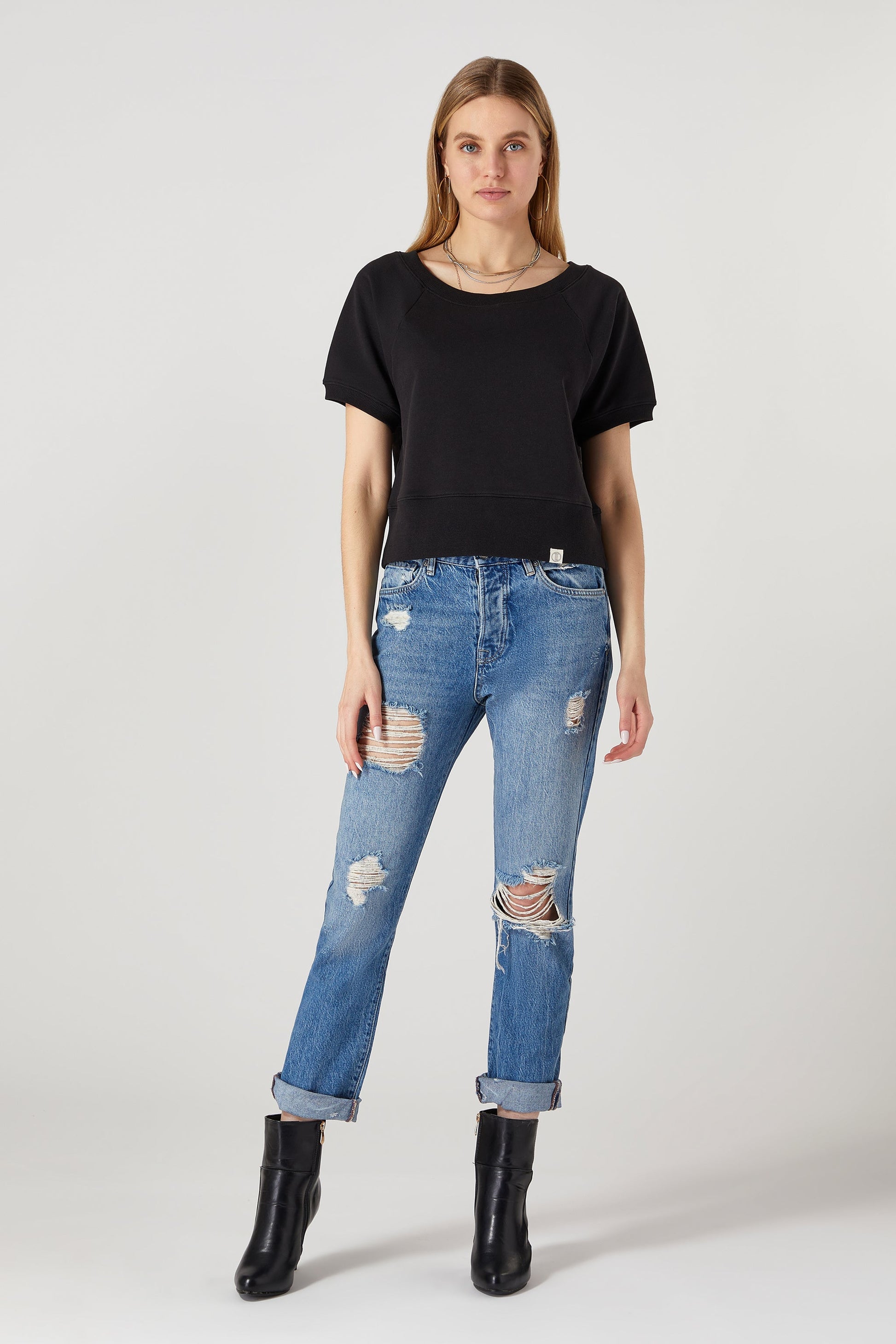 Tori Short Sleeve Sweatshirt LOVETRUST