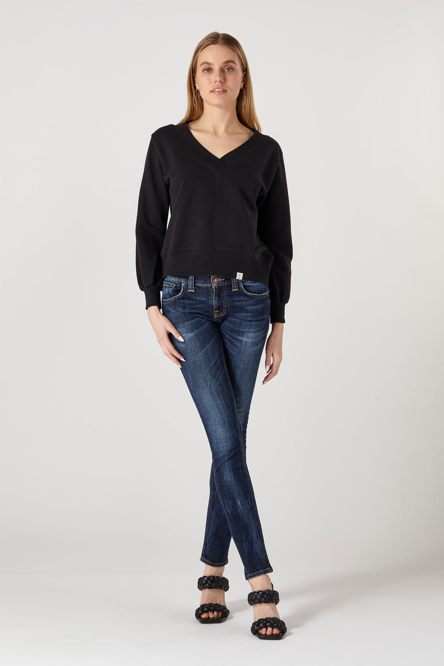 Fiona V-Neck Sweatshirt LOVETRUST