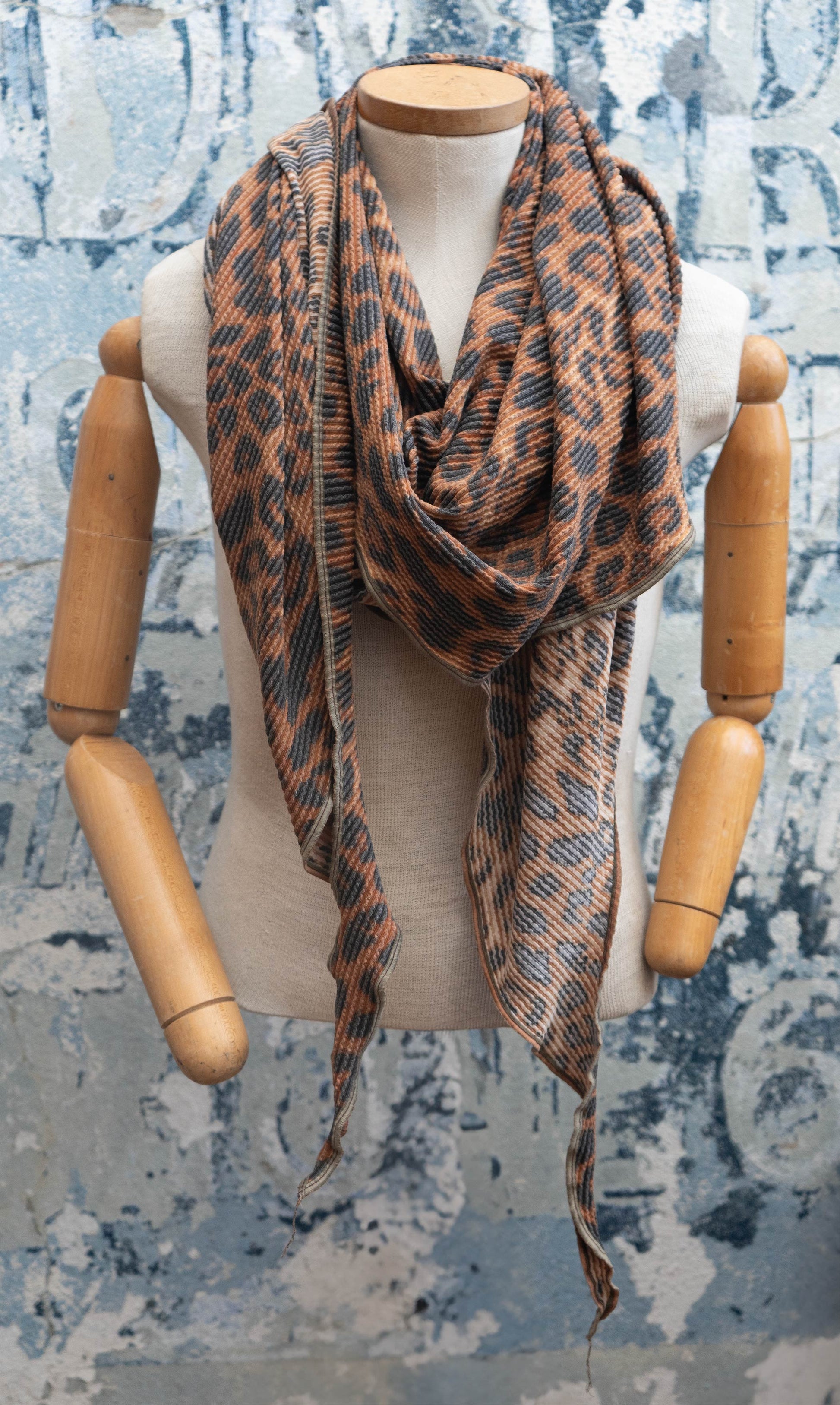 Leopard DNA Scarf Late Sunday Afternoon