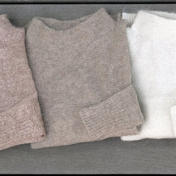 Raya Mock Alpaca Sweater Purely Alpaca
