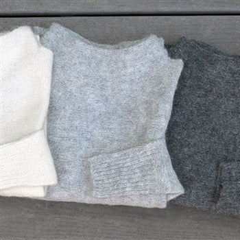 Raya Mock Alpaca Sweater Purely Alpaca