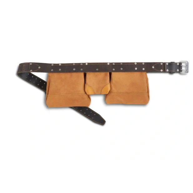 AWP LT-428-2 Classic Leather Tool Apron VM Hardware