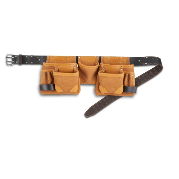 AWP LT-428-2 Classic Leather Tool Apron VM Hardware