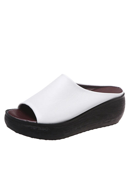 Fashion Platform Wedge Heel Sandals and Slippers for Women
