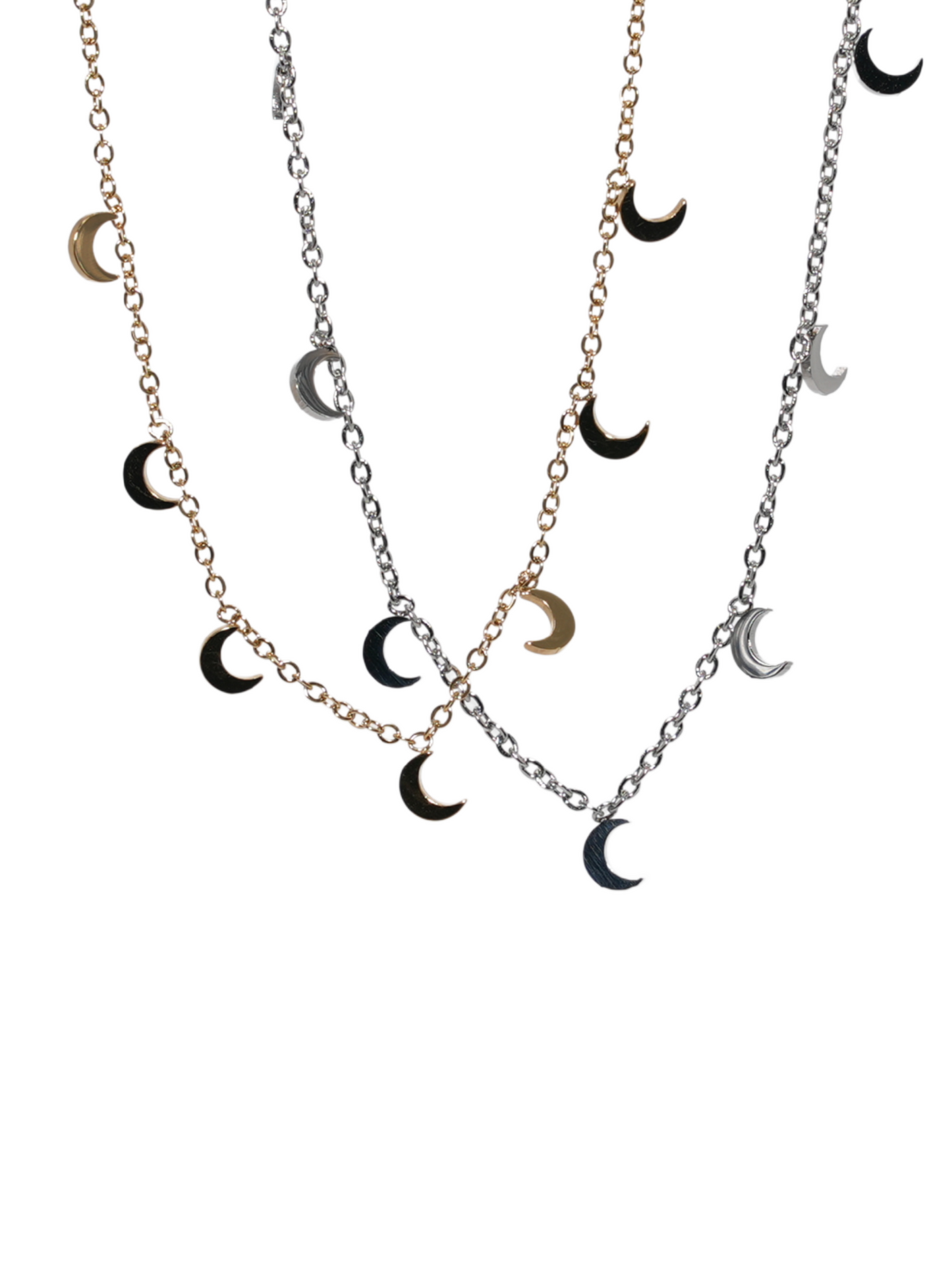 Moon Pendants Necklace LUNAR VINES