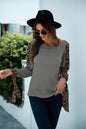 Lace Knit Patterns Top | Womens Long Sleeve Shirts FitiqueFit