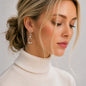Langley - Equestrian Riding Stirrup Earring in Silver Urban-Equestrian