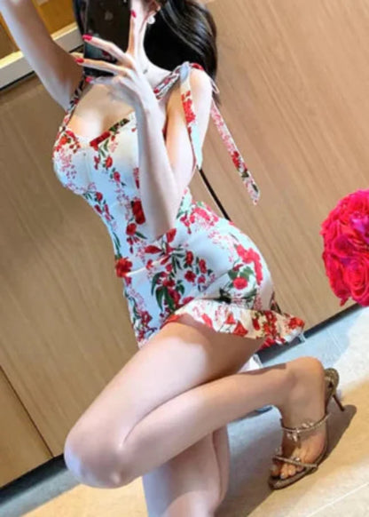 Floral Off-Shoulder Dress
