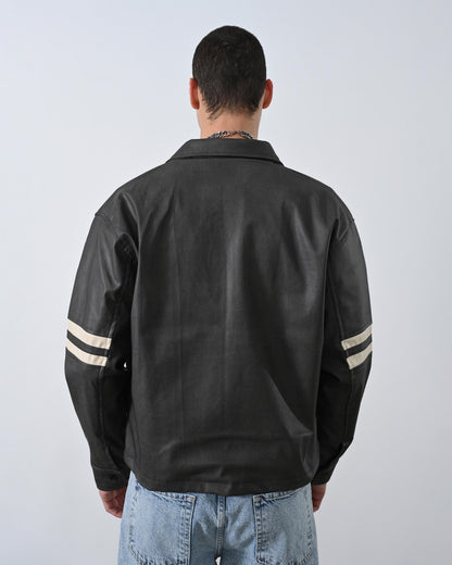 Legendary Black Leather Jacket Withinblack