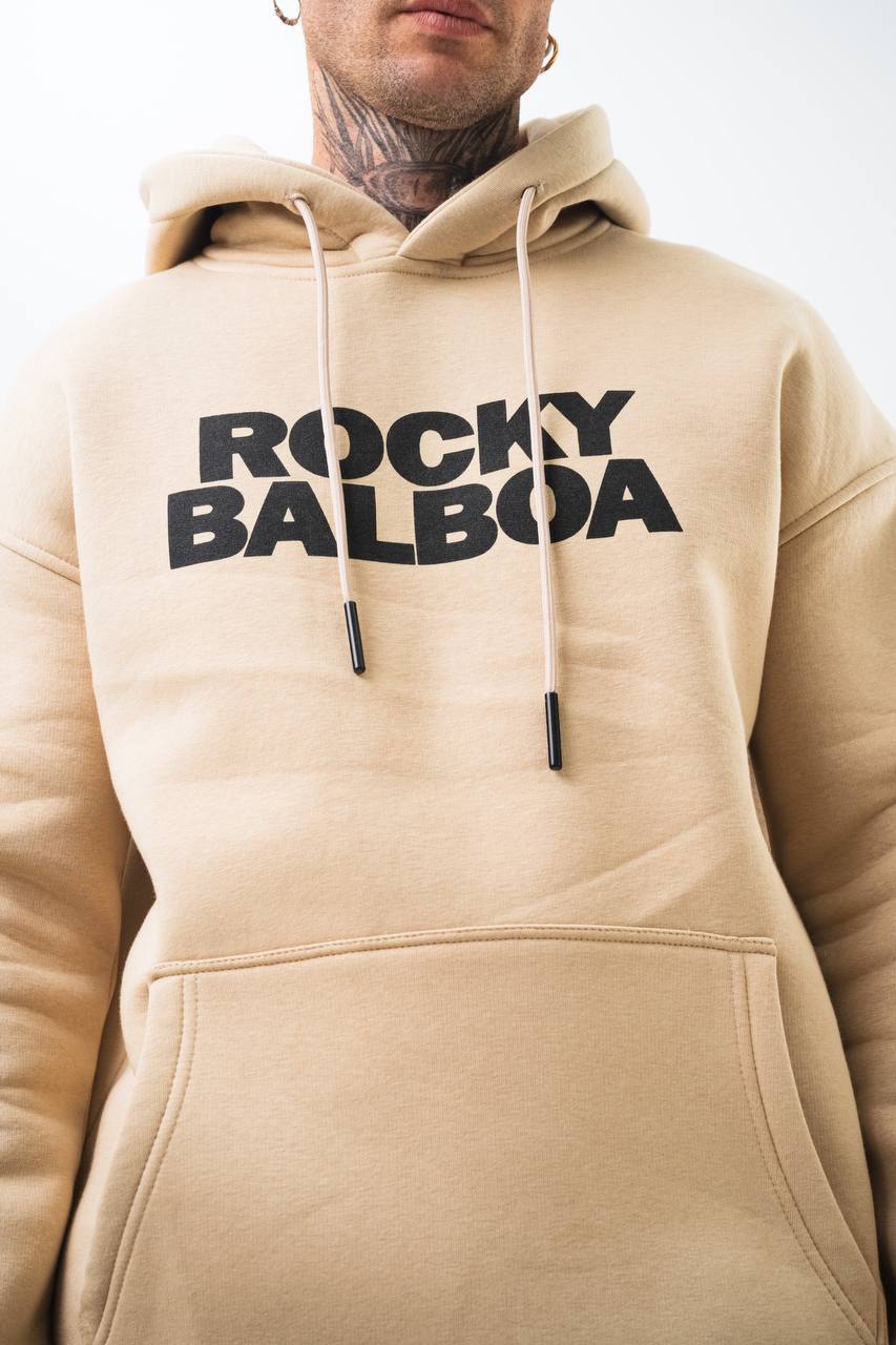 Rocky Balboa Oversized Hoodie – Champion Spirit Streetwear Withinblack