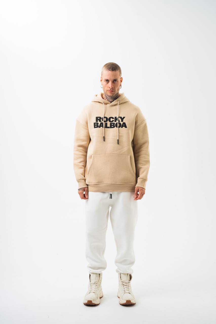 Rocky Balboa Oversized Hoodie – Champion Spirit Streetwear Withinblack