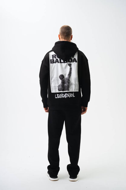Rocky Balboa Oversized Hoodie – Champion Spirit Streetwear Withinblack
