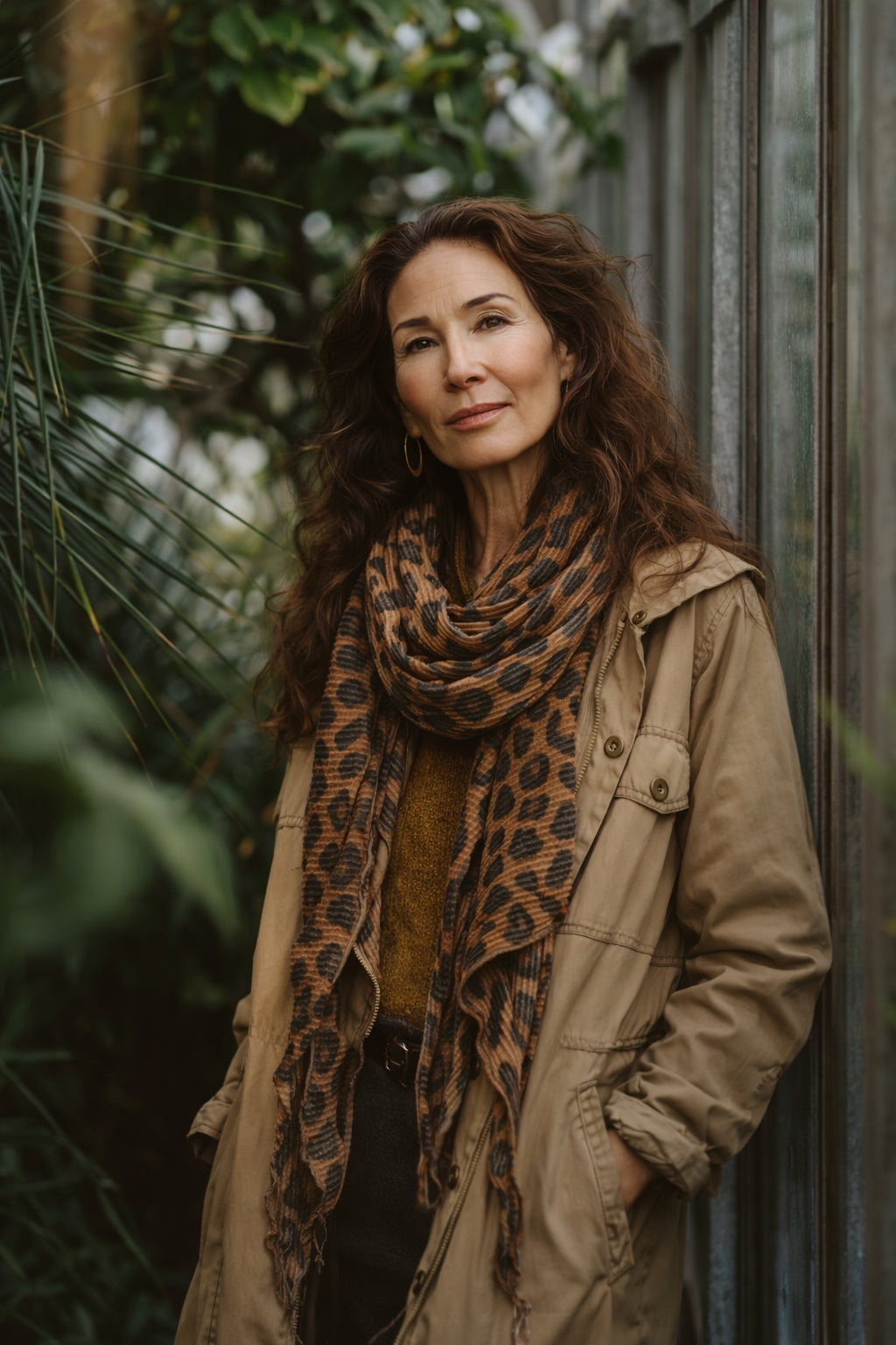 Leopard DNA Scarf Late Sunday Afternoon