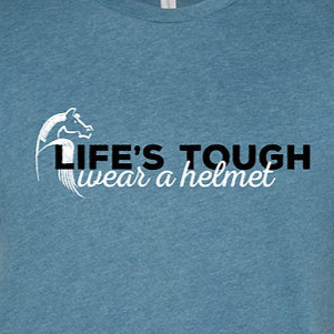 Life's Tough Tee: Unisex Horseplay Apparel