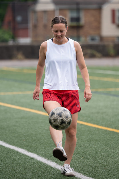 Boxy Crop Tank Goal Five