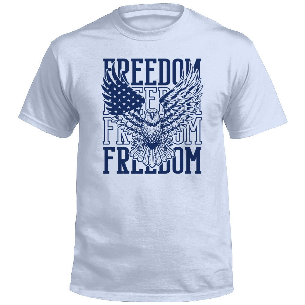Freedom Repeated Eagle (Front) Shield Republic