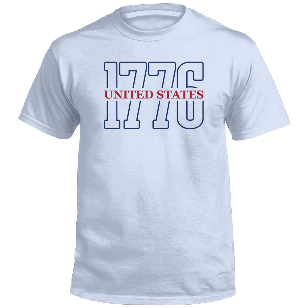 1776 United States (Front) Shield Republic