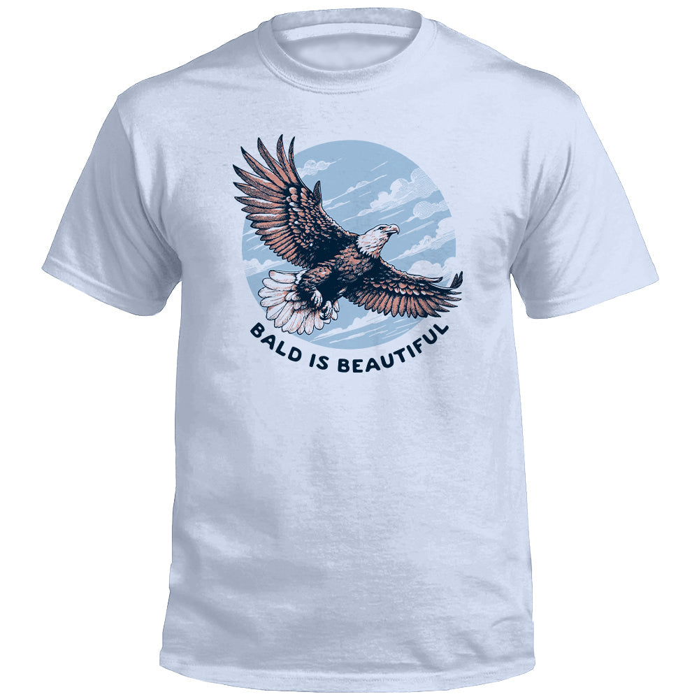 Bald Is Beautiful (Front) Shield Republic
