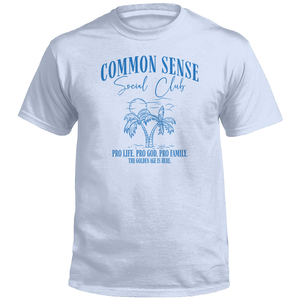 Common Sense Social Club (Front) Shield Republic