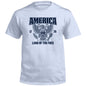 America Land Of The Free Shield Republic
