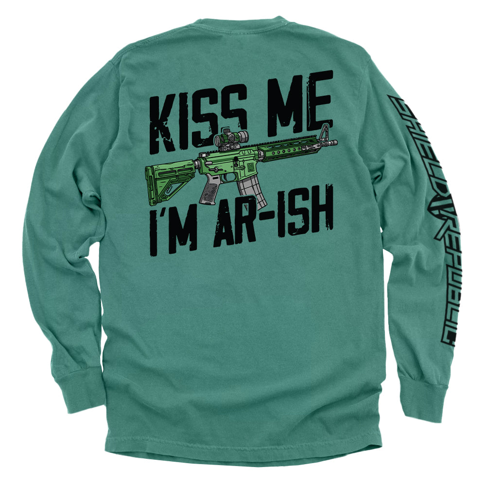 Kiss Me I'm AR-ish Shield Republic