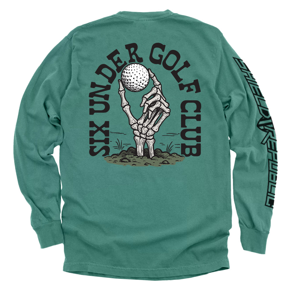 Six Under Golf Club (Back Print) Shield Republic