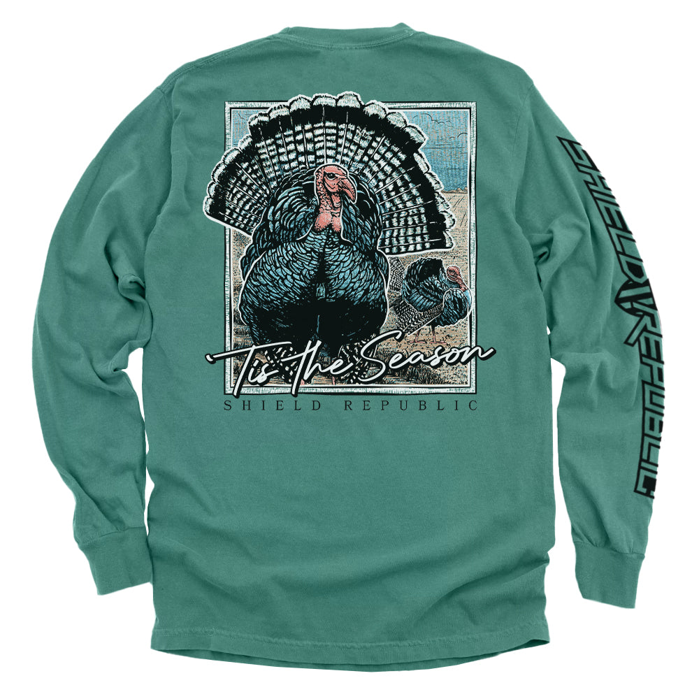 Tis the Season Turkey Shield Republic
