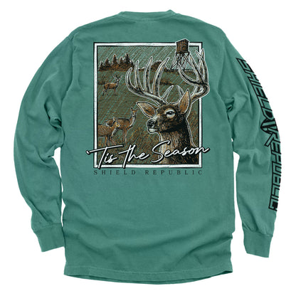 Tis the Season Deer Shield Republic